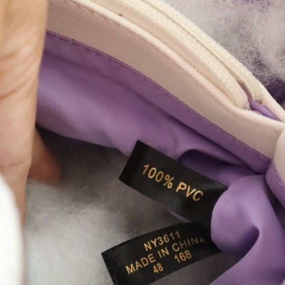 Nicole Miller New York Purse and Cross Body color White detachable strap - Picture 7 of 10